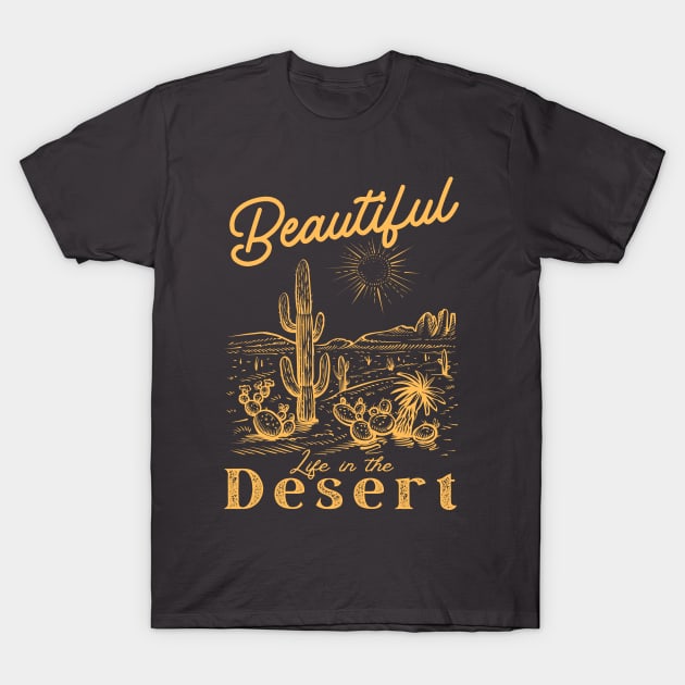 Desert Landscape Desert Lover T-Shirt by Tip Top Tee's